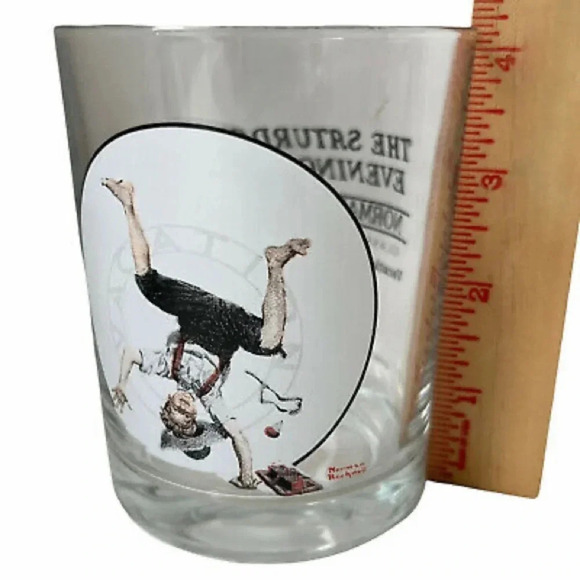 Norman Rockwell Saturday Evening Post Glassware Collection "Vacation " 6/23/23 - Picture 7 of 7